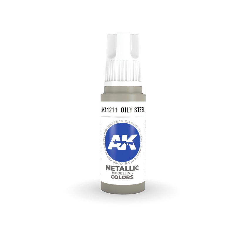AK Interactive Oily Steel 17ml