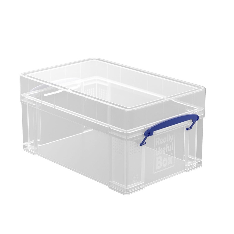 Warmag / Really Useful Boxes CLEAR - 9LTR XL + LIP