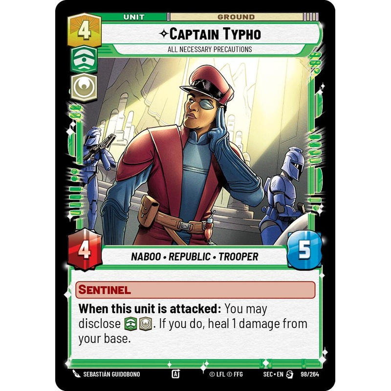 Captain Typho (98/264) - All Necessary Precautions (98/264) [Secrets of Power]