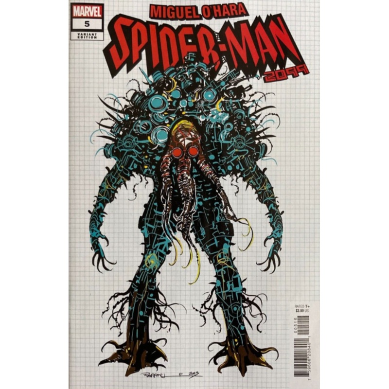 Miguel O'Hara Spider-Man 2099 #5 Stefano Raffaele Design Variant
