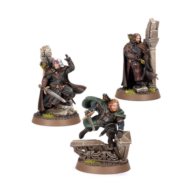 The Lord Of The Rings Faramir, Madril And Damrod, Rangers Of Ithilien