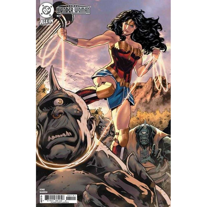 Wonder Woman #21 - 1 in 25 Lucas Meyer Card Stock Variant (NM)