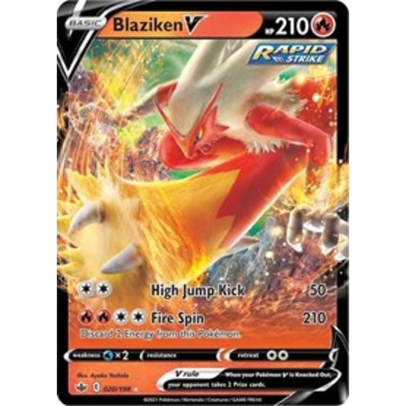 Blaziken V [SWSH06 - 020/198] Lightly Played English Holofoil