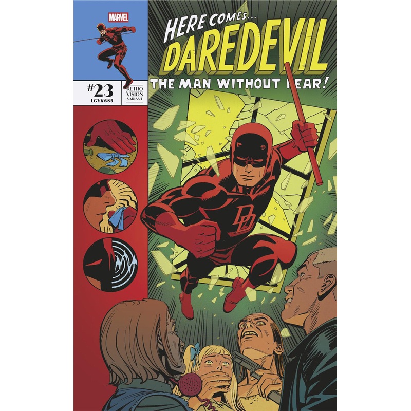 Daredevil #23 Leo Romero Retrovision Variant