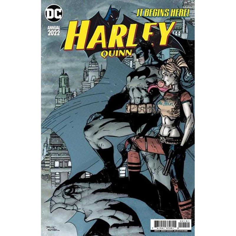 Harley Quinn 2022 Annual #1 (One Shot) Cover C Jim Lee & Ryan Sook Homage Card Stock Variant