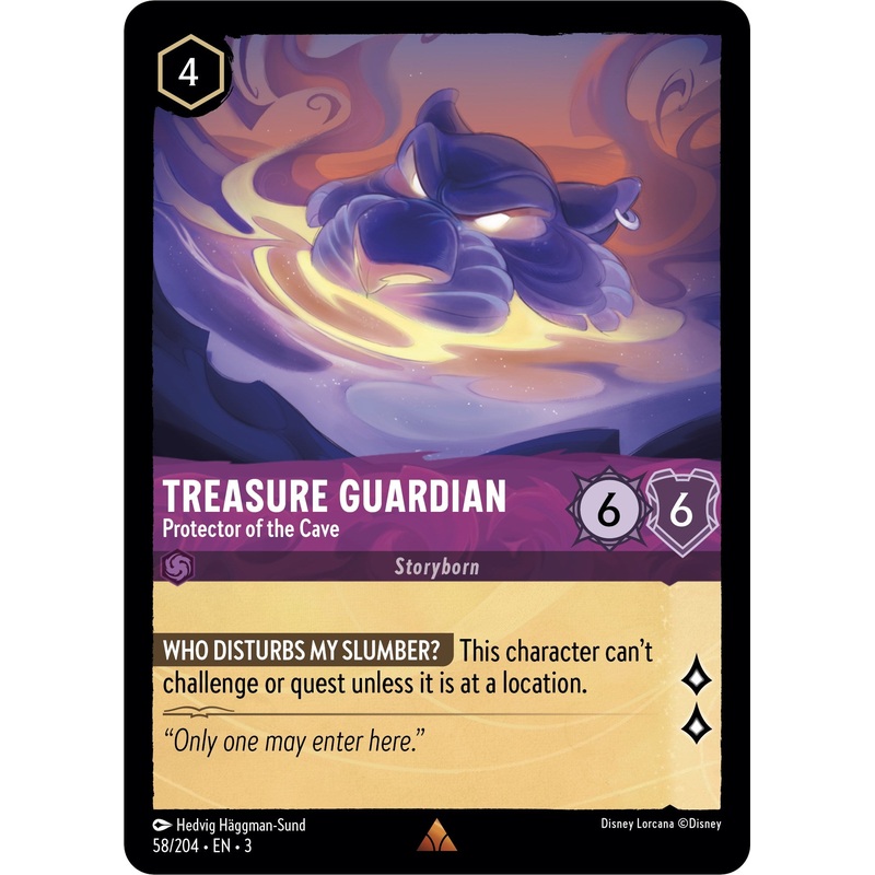 Treasure Guardian - Protector of the Cave [3 - 058] Near Mint English Normal