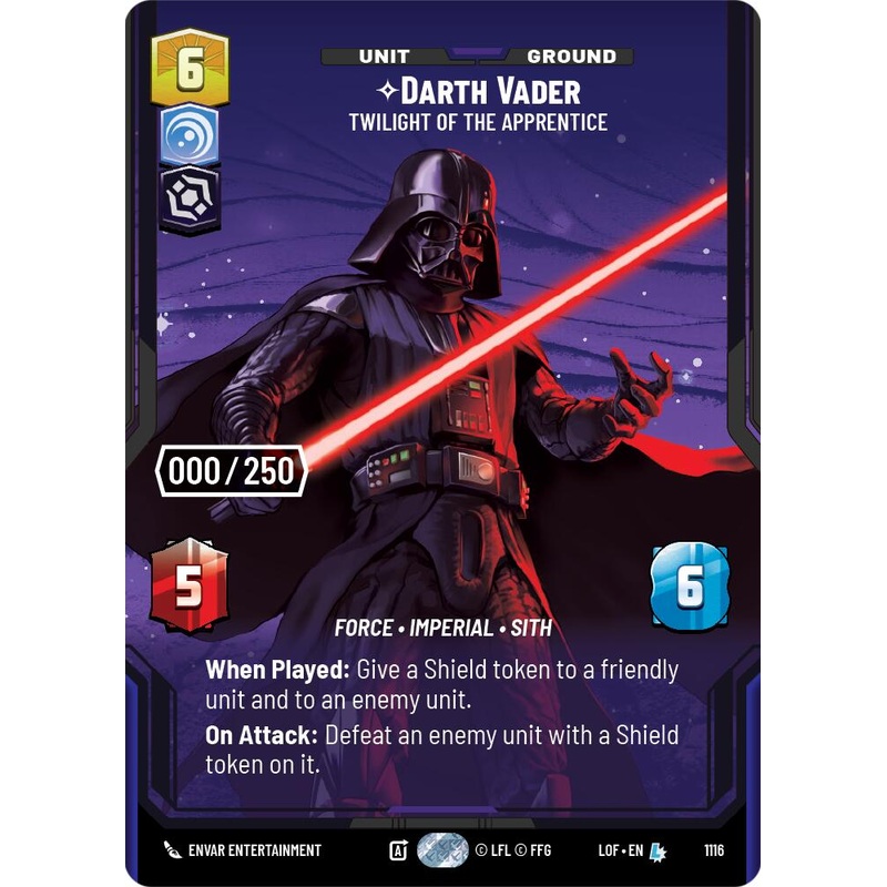 Darth Vader - Twilight of the Apprentice (1116) (Serialized) (1116) [Legends of the Force]