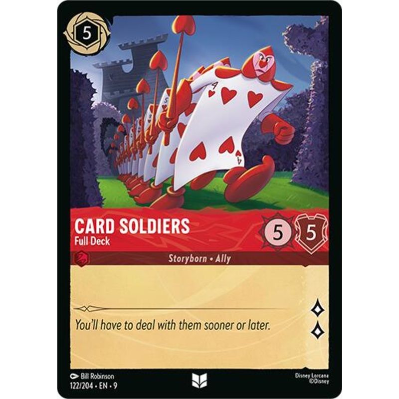 Card Soldiers - Full Deck (122/204) [Fabled]