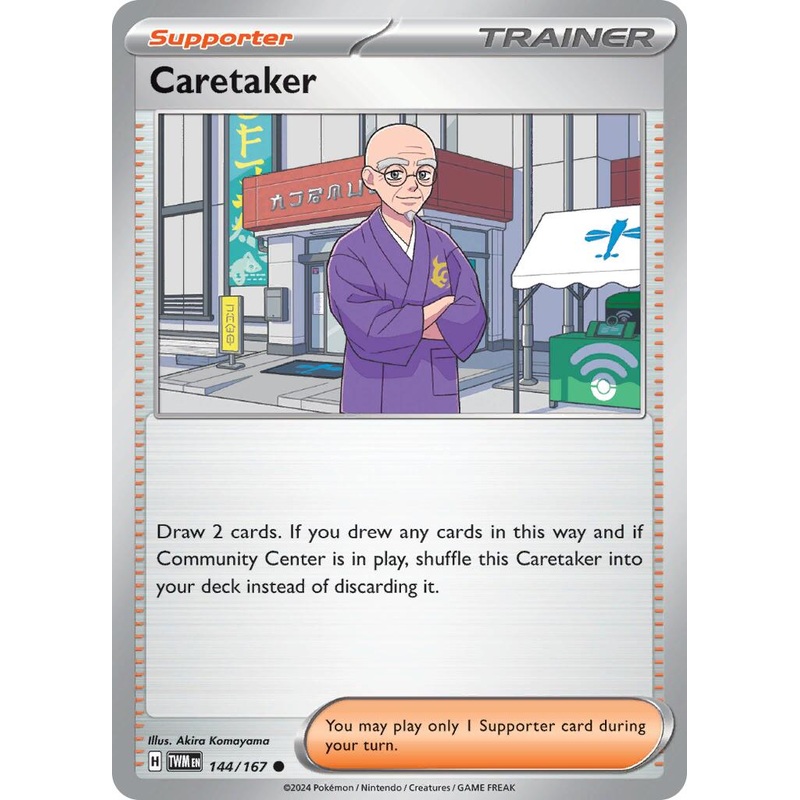 Caretaker (144/167) [Scarlet & Violet: Twilight Masquerade]