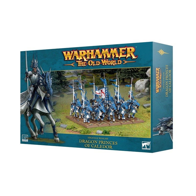 Warhammer The Old World High Elf Realms Dragon Princes of Caledor