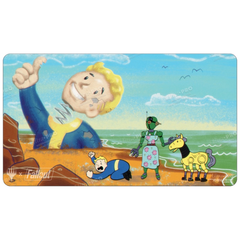 Fallout Ravages of War Standard Gaming Playmat for Magic: The Gathering