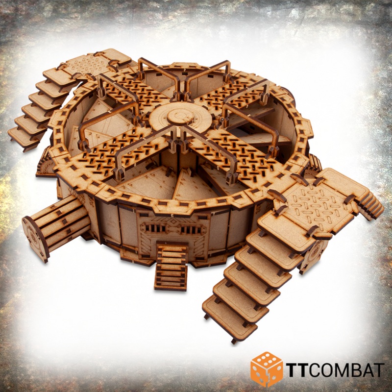 TTCombat Tabletop Scenics - Industrial Hive Sector 4: Mega Turbine