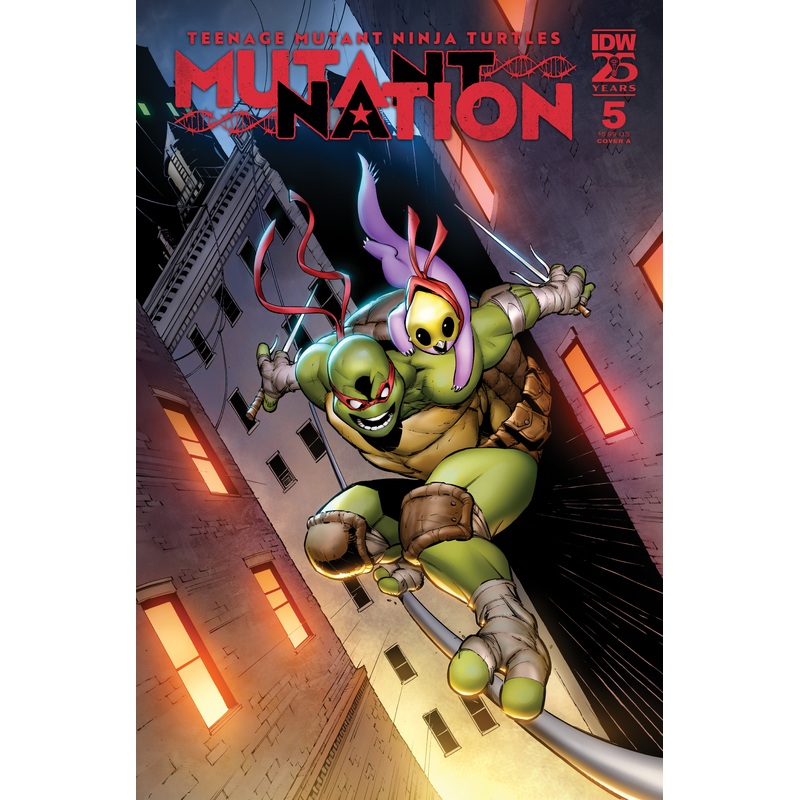 Teenage Mutant Ninja Turtles: Mutant Nation #5 Cover A (Dunbar)