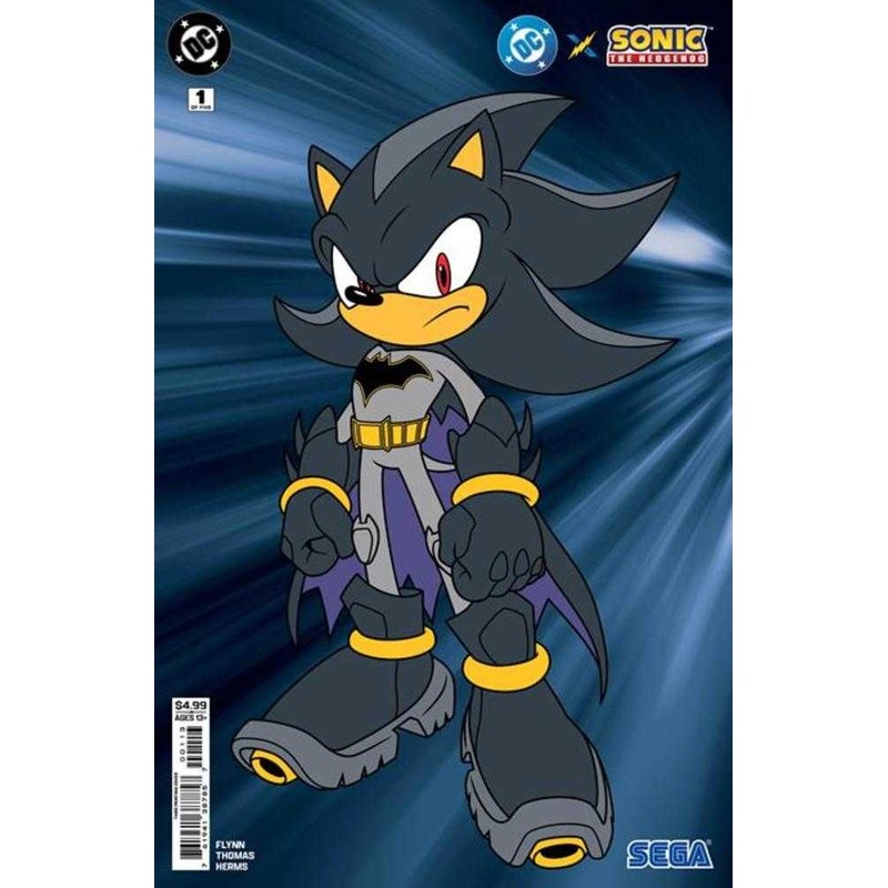 DC X Sonic The Hedgehog #1 (Of 5) 3rd Print