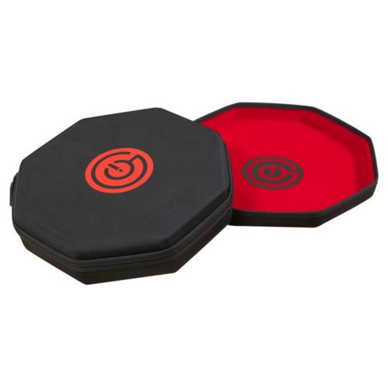 Dice Tray/Case XL: Black and Red