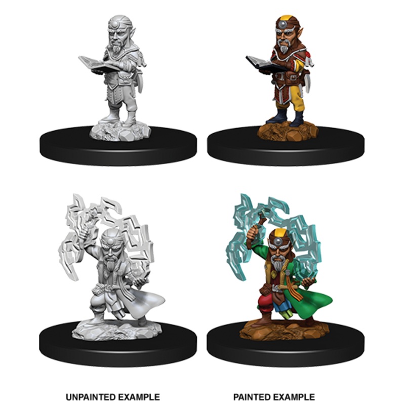 Pathfinder Deep Cuts Unpainted Miniatures: W9 Male Gnome Sorcerer