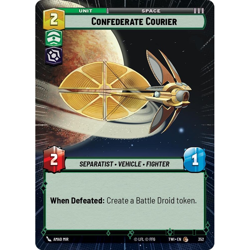 Confederate Courier (352) (Hyperspace) (352) [Twilight of the Republic]