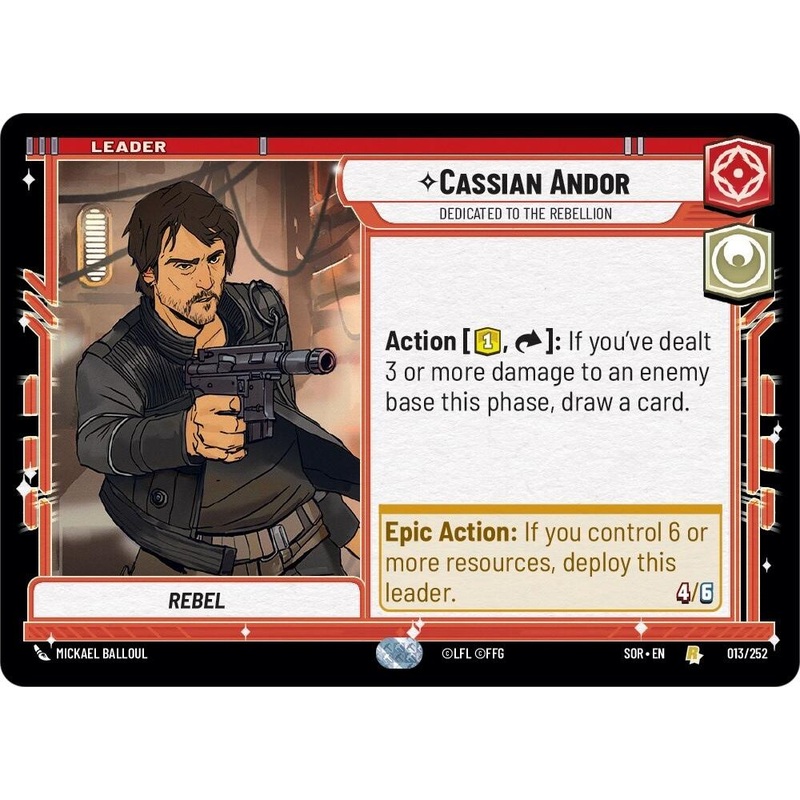 Cassian Andor - Dedicated to the Rebellion (013/252) [Spark of Rebellion]