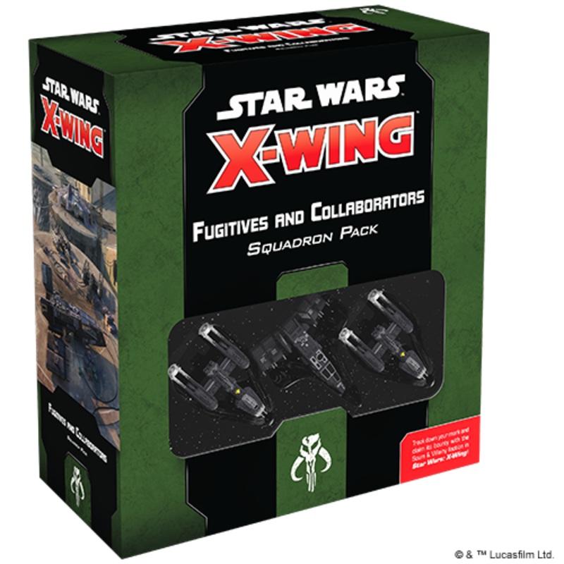 Star Wars X-Wing 2nd Edition: Fugitives and Collaborators Squadron Pack