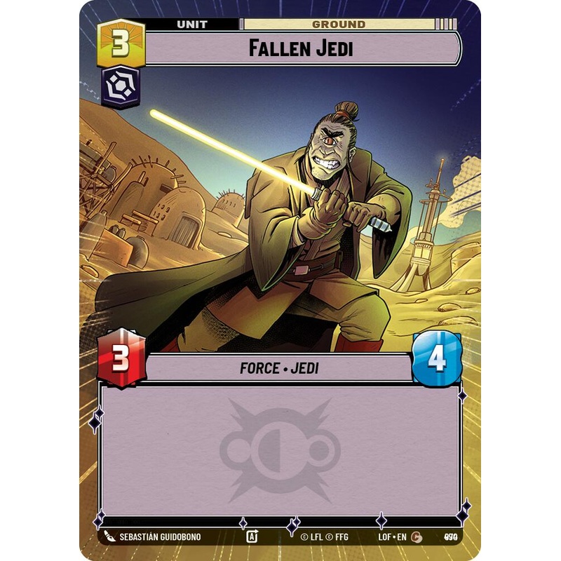 Fallen Jedi (970) (Hyperspace Foil) (970) [Legends of the Force]