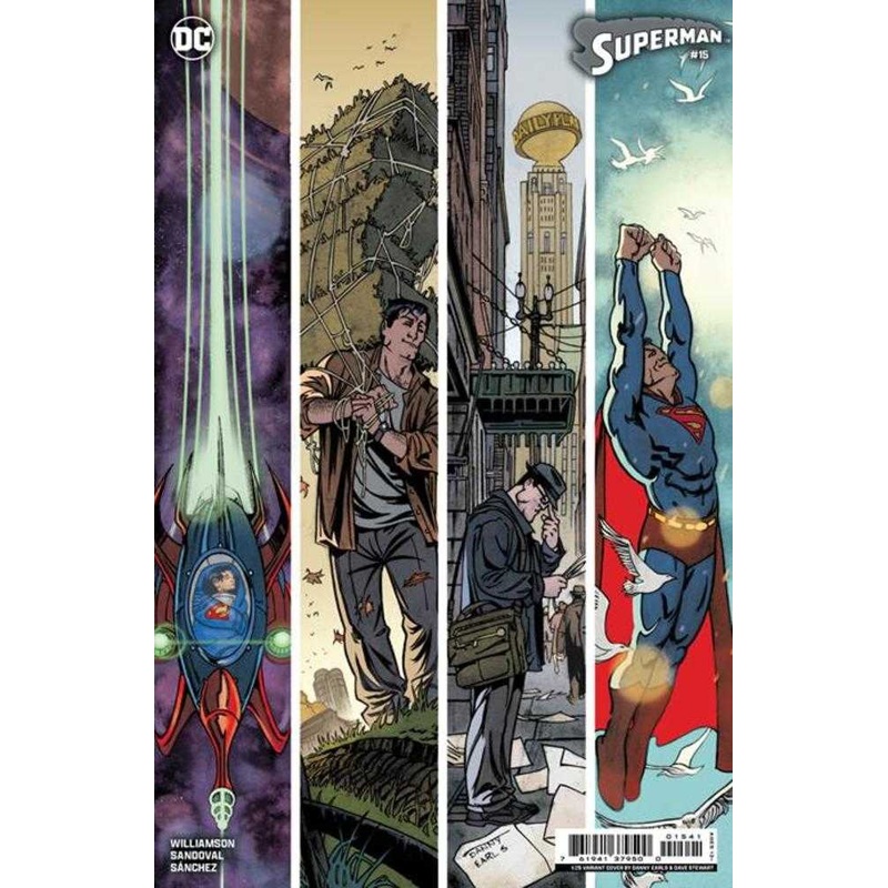 Superman #15 - 1 in 25 Danny Earls Card Stock Variant (NM)