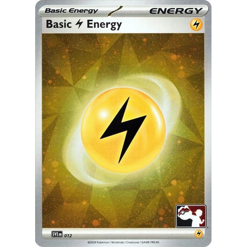 Basic Lightning Energy (012) (Cosmos Holo) [Prize Pack Series Seven]