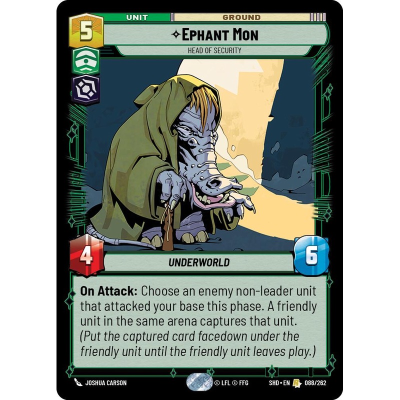 Ephant Mon - Head of Security (088/262) [Shadows of the Galaxy]