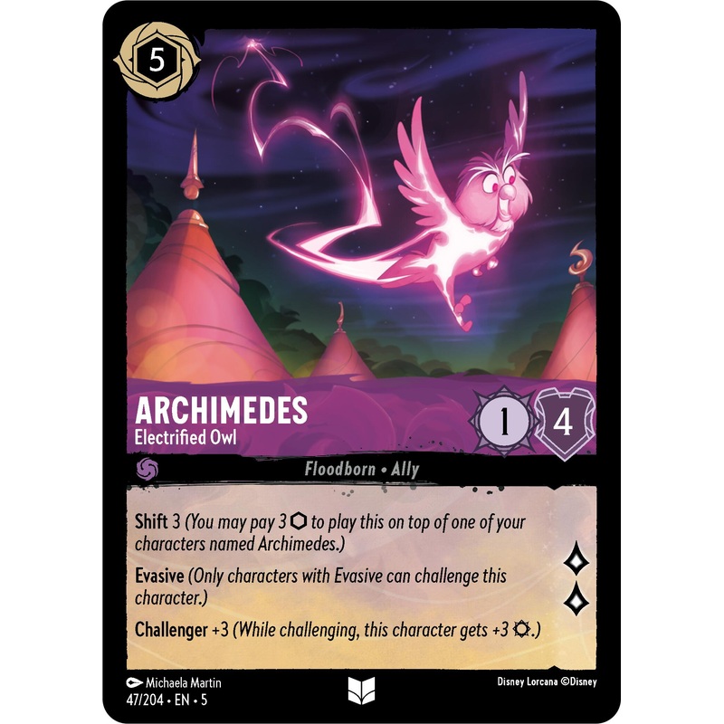 Archimedes - Electrified Owl (47/204) [Shimmering Skies]