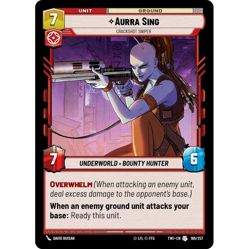 Aurra Sing - Crackshot Sniper (166/257) (166/257) [Twilight of the Republic]