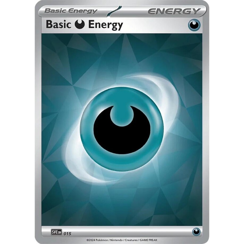 Basic Darkness Energy (015)(Holo) [Scarlet & Violet: Stellar Crown]