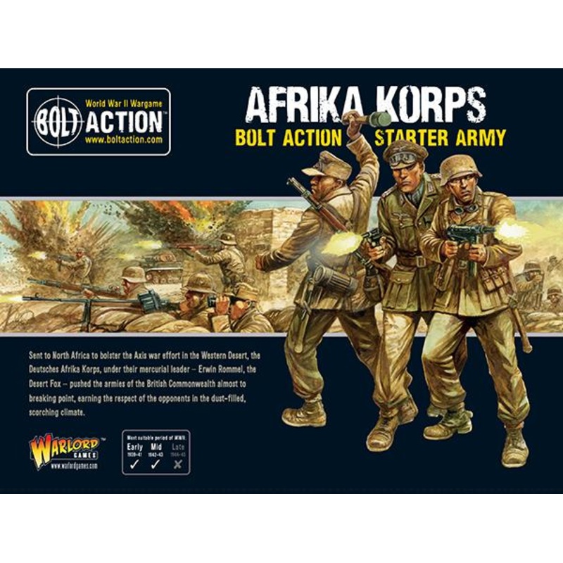 Bolt Action Afrika Korps Starter Army