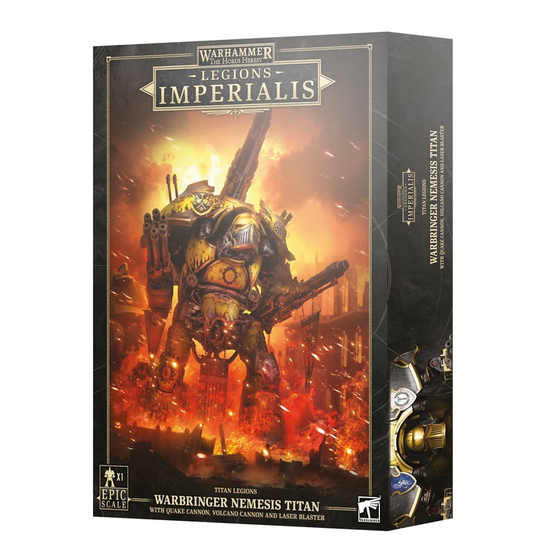 Legions Imperialis Warbringer Nemesis Titan With Quake Cannon