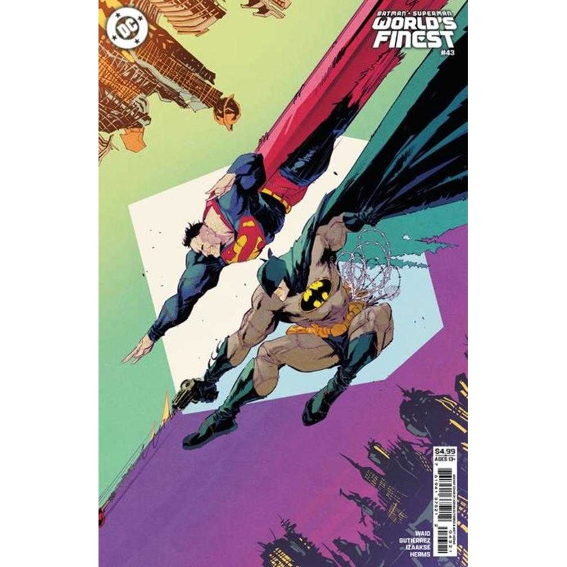 Batman Superman Worlds Finest #43 Cover C Adrian Gutierrez Card Stock Variant