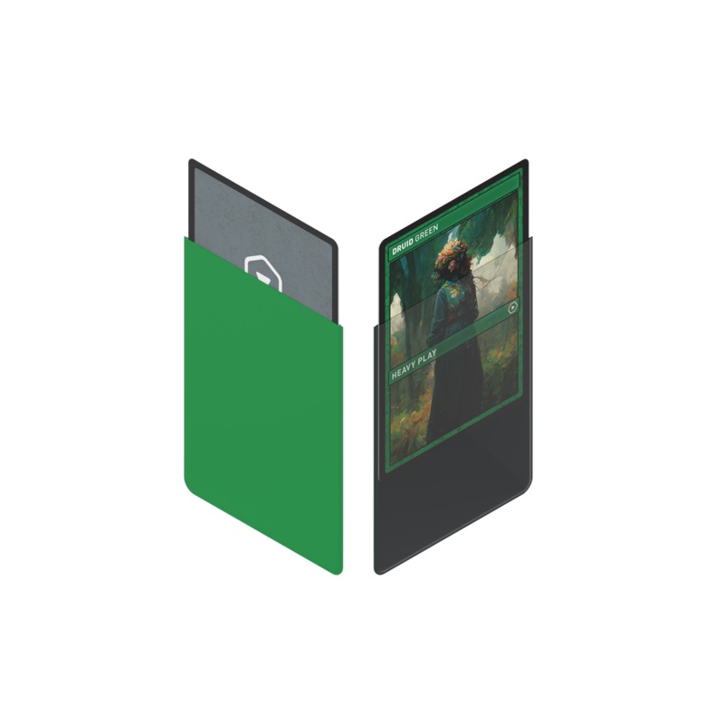 Heavy Play - CURV Sleeves - Standard - Druid Green (100)