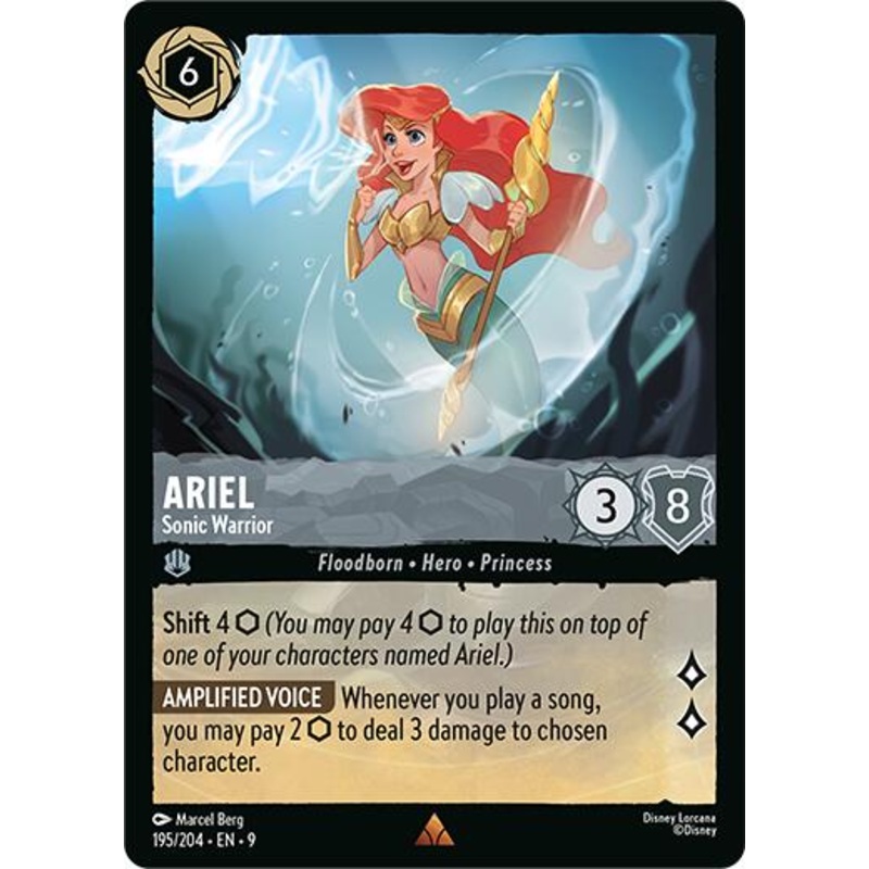 Ariel - Sonic Warrior (195/204) [Fabled]