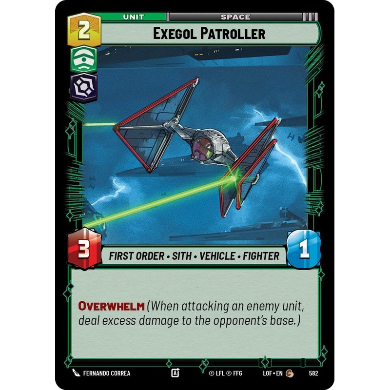 Exegol Patroller (582) (Foil) (582) [Legends of the Force]