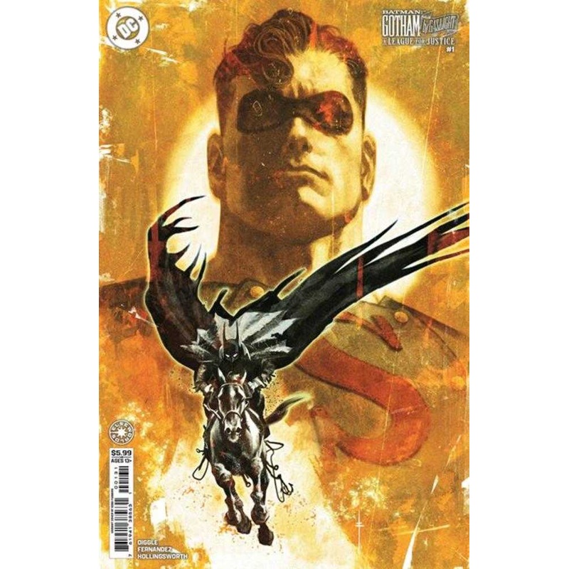 Batman Gotham By Gaslight A League For Justice #1 (Of 6) Cover B Sebastian Fiumara Card Stock Variant