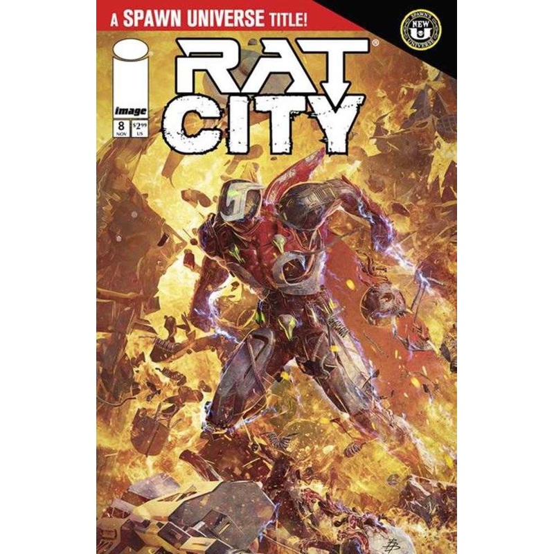 Spawn Rat City #8 Cover A Bjorn Barends