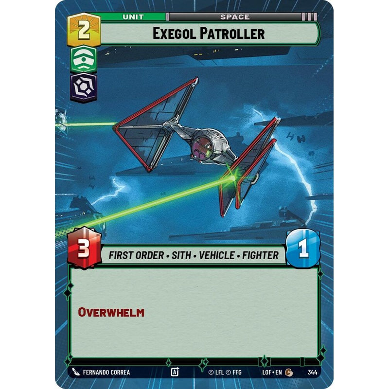 Exegol Patroller (344) (Hyperspace) (344) [Legends of the Force]